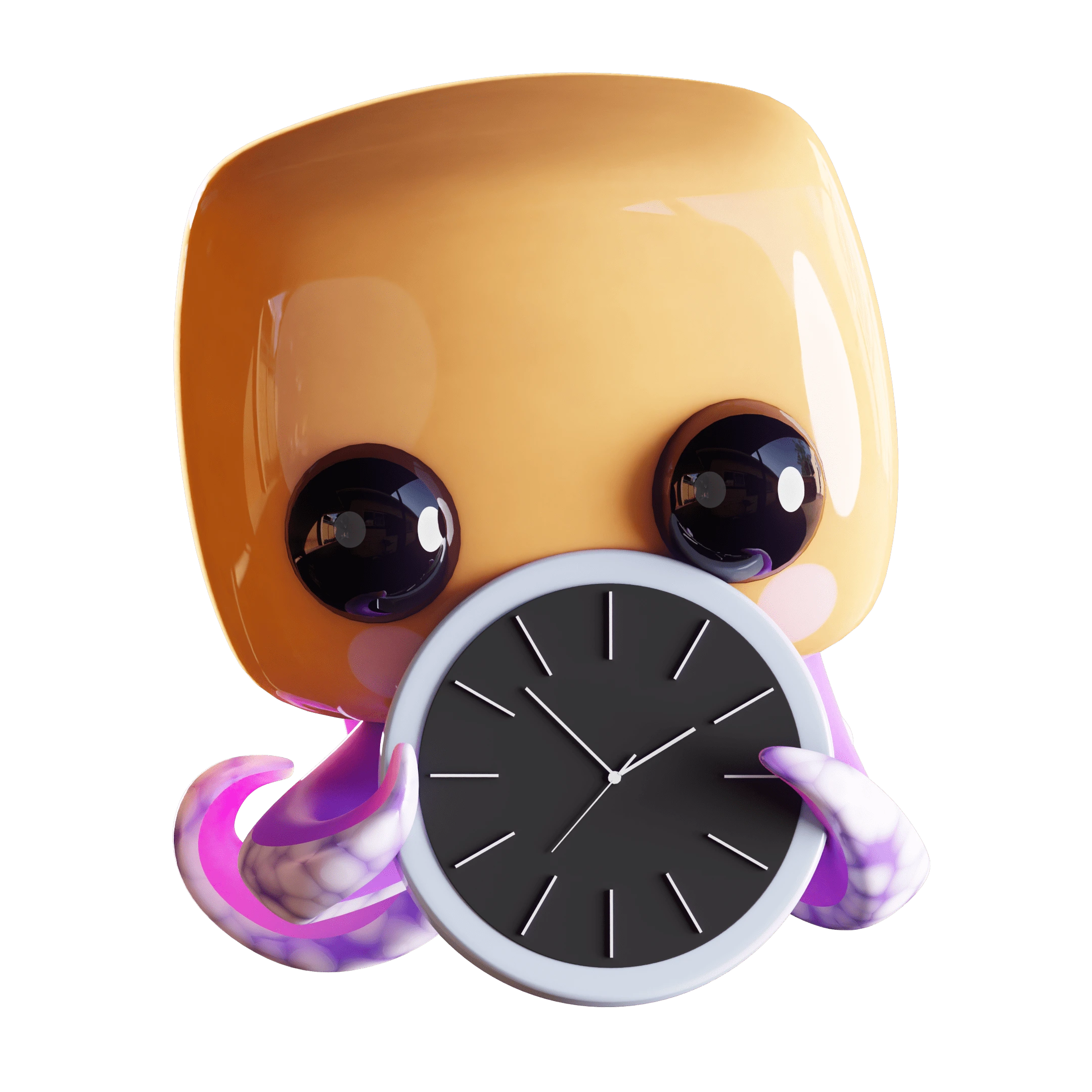 happy blocktopus